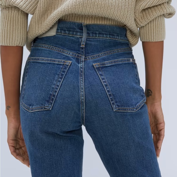 NWT Everlane The Original Cheeky Jean in Washed Midnight - Picture 4 of 8